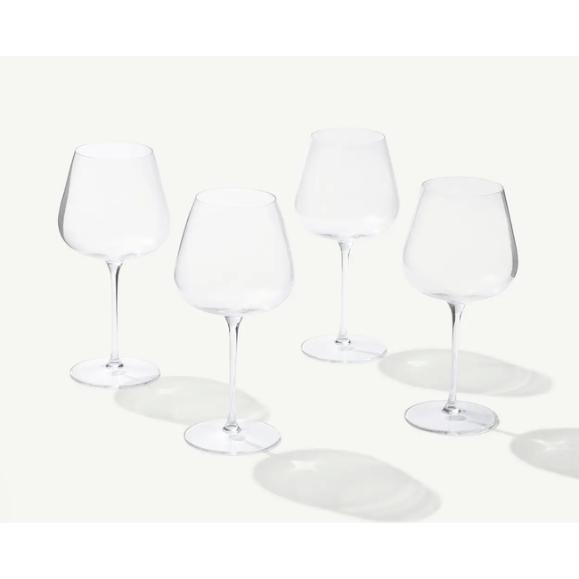 RED WINE GLASSES - SET OF 4