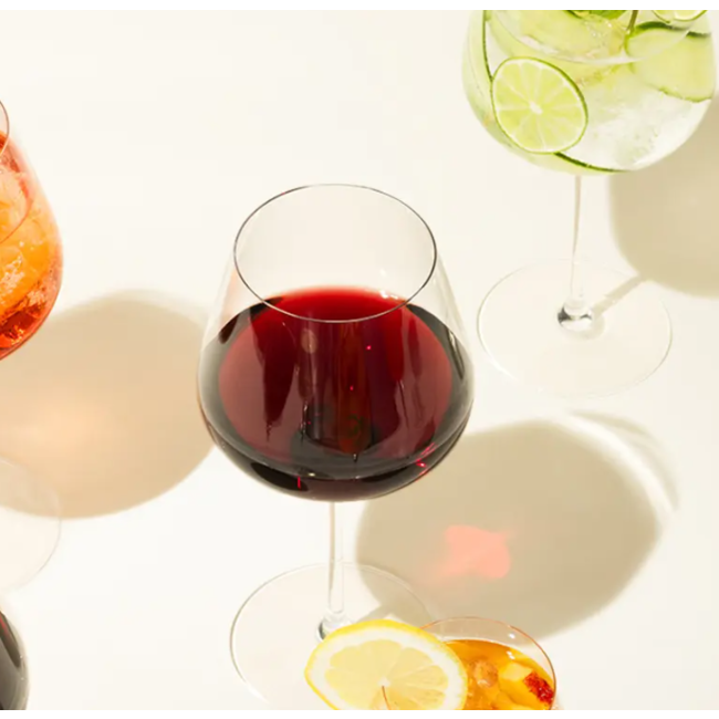 RED WINE GLASSES - SET OF 4