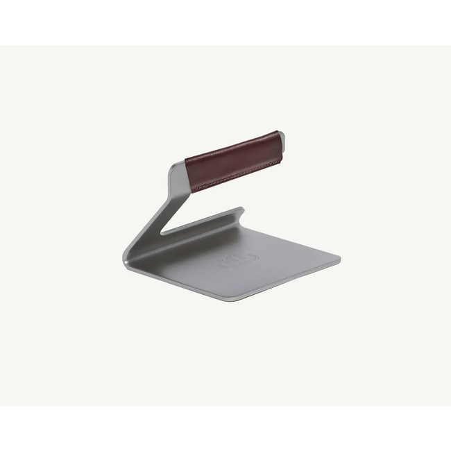 Grill Press w/ Leather Handle