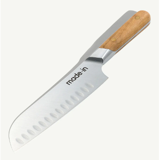 made in 7” SANTOKU KNIFE - OLIVE WOOD