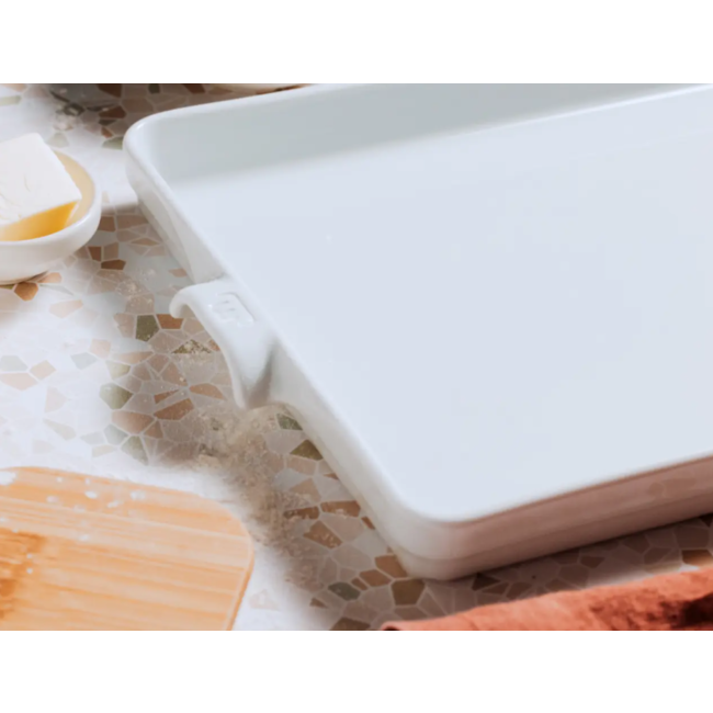 made in 9 x 13" BAKING SLAB - WHITE