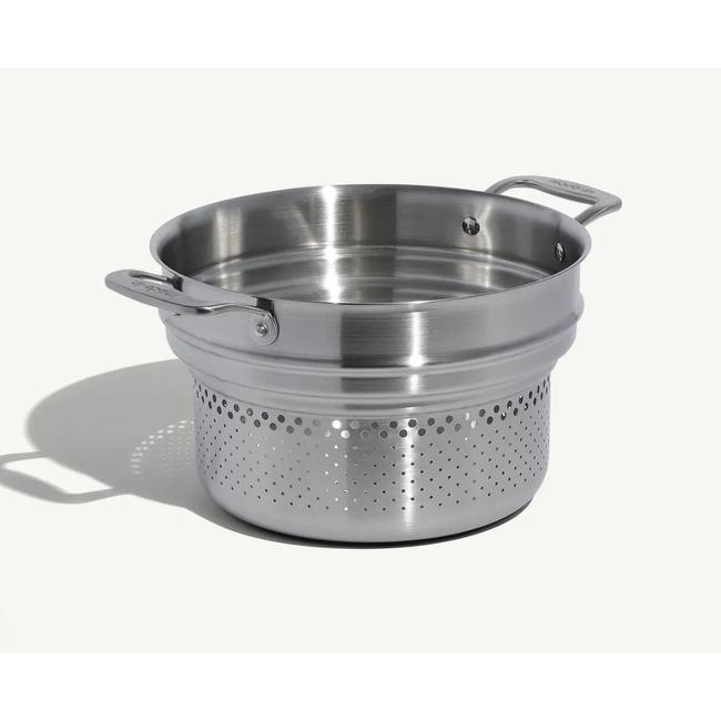 made in Stainless Steel Pasta Insert - Fits MADE IN® 6 & 8 qt. Stock Pots
