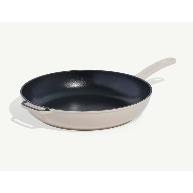 made in Enameled Cast Iron 11.5'' Skillet - Antique White