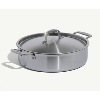 made in Stainless Clad 6 qt. Rondeau with Lid