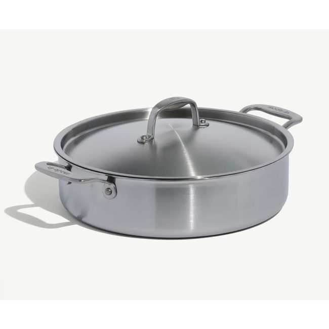 made in Stainless Clad 6 qt. Rondeau with Lid