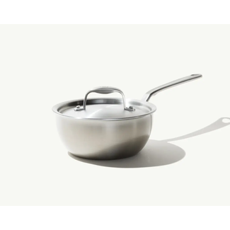made in Stainless Clad 2 qt. Saucier with Lid