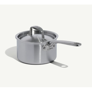 made in Stainless Clad 2 qt. Saucepan with Lid