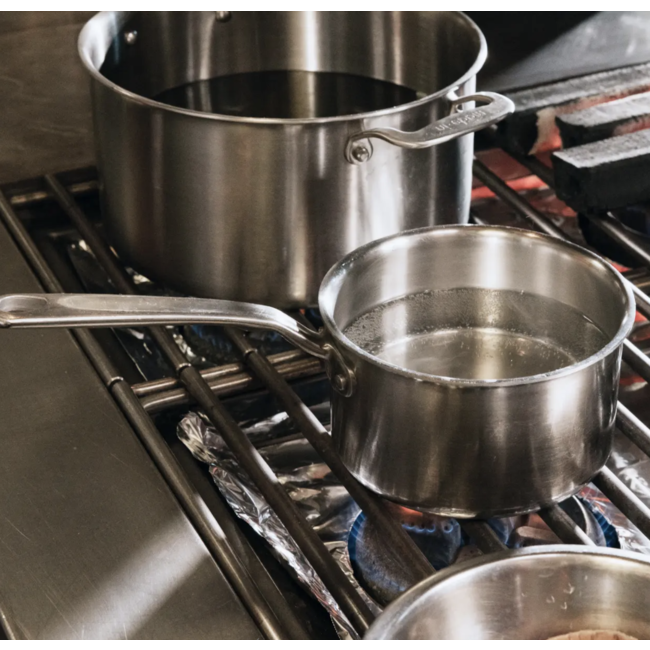 made in Stainless Clad 2 qt. Saucepan with Lid