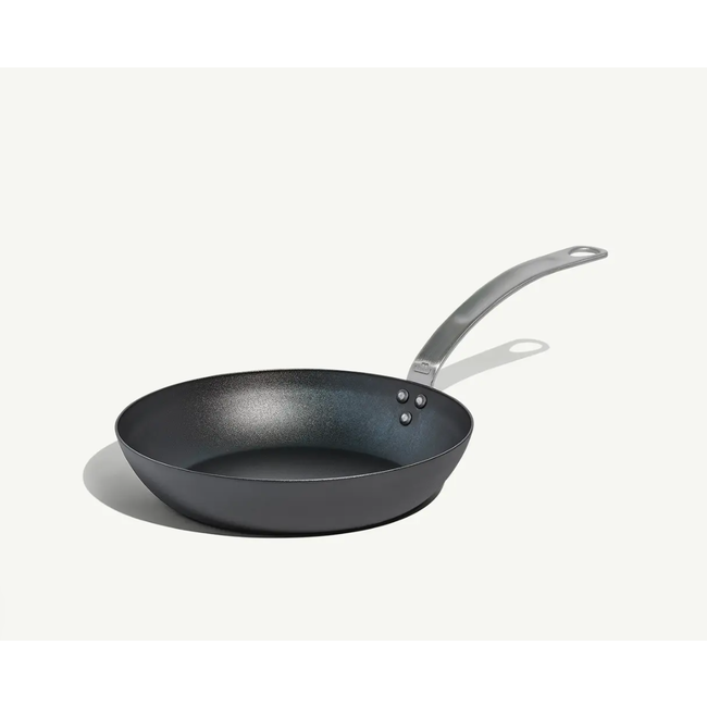 made in 8” CARBON STEEL FRYING PAN (SEASONED)