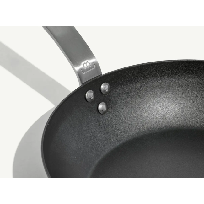 8” CARBON STEEL FRYING PAN (SEASONED)