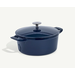 made in Enameled Cast Iron 5.5 qt. Round Dutch Oven - Harbour Blue