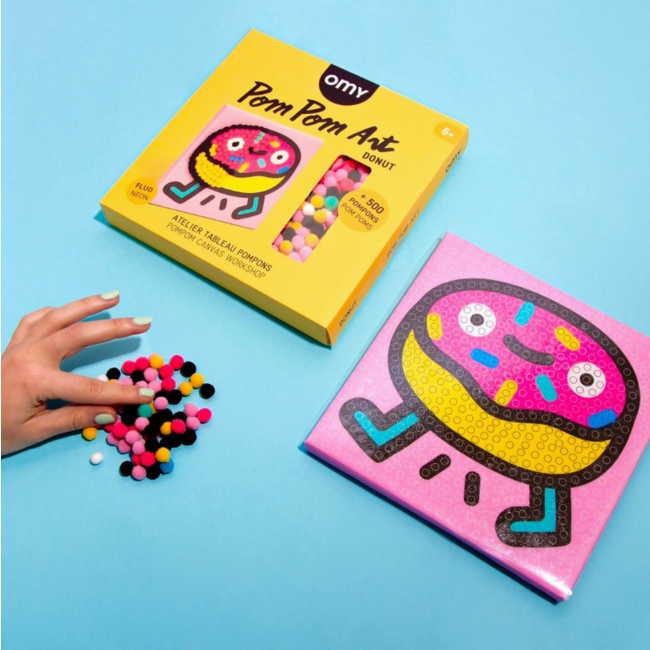 Donut - Pom Pom Art