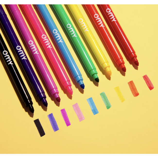 9 Scented Markers