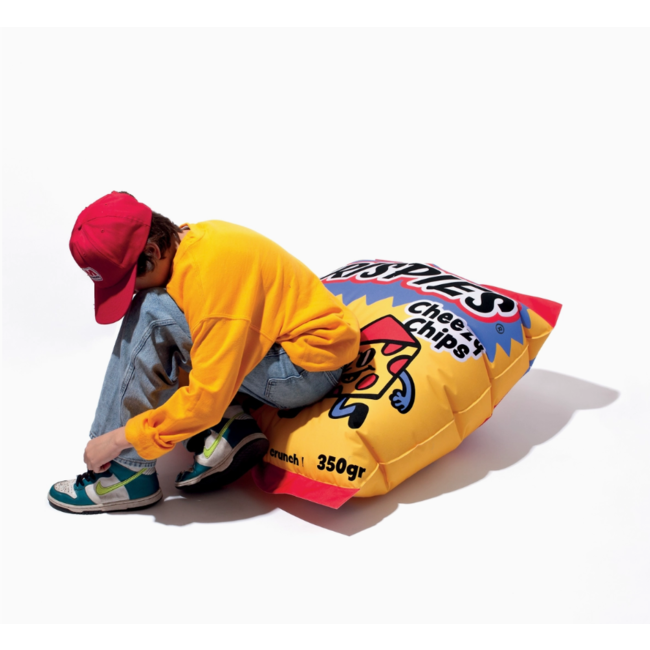 Crispies - Giant inflatable pillow