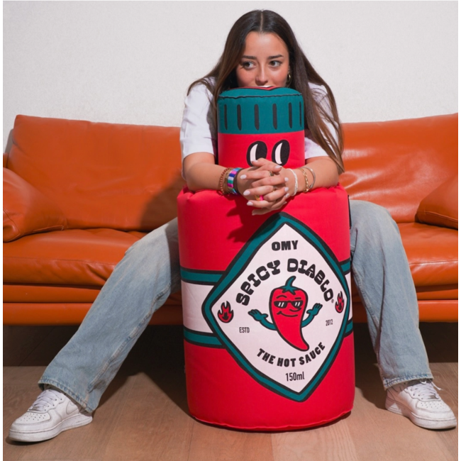 Spicy diablo - Giant inflatable pillow