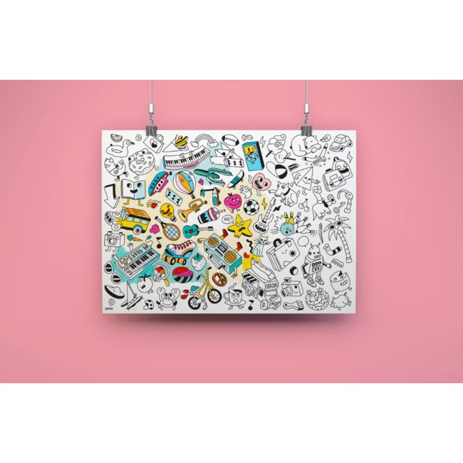 Baby pop art - Giant poster