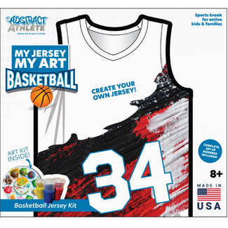 Abstract Athlete - My Jersey, My Art - Basketball