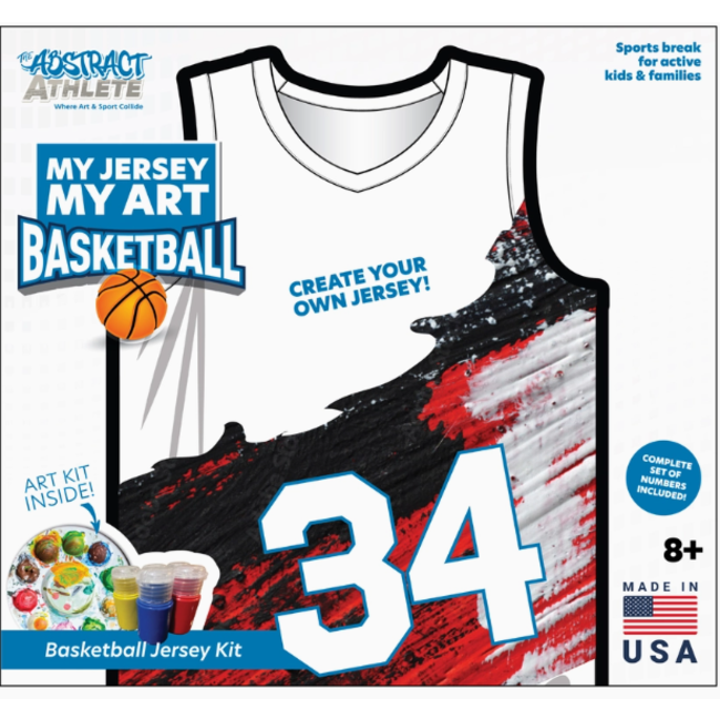 Abstract Athlete - My Jersey, My Art - Basketball
