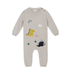 Dinosaur Jacquard Sweater Jumpsuit