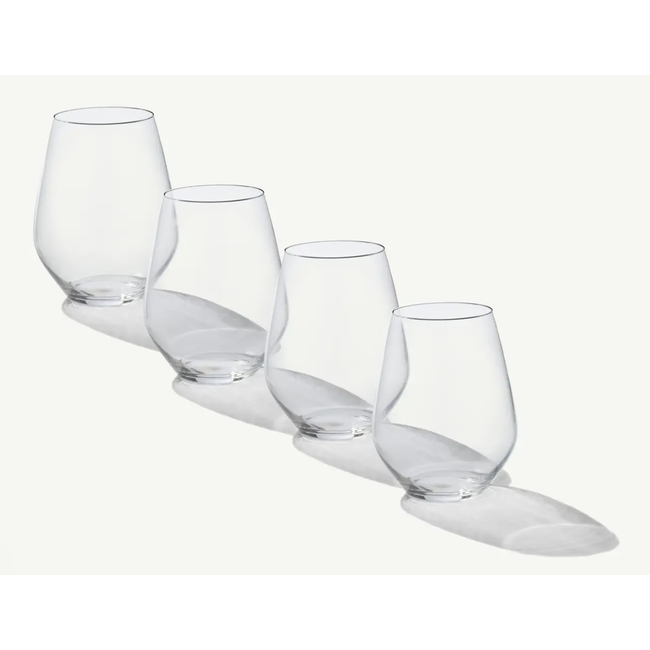 STEMLESS WINE GLASSES - SET OF 4