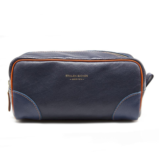 Blue Dopp Bag