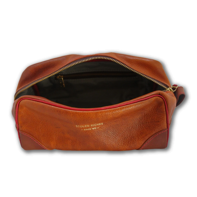 Brown Dopp Bag