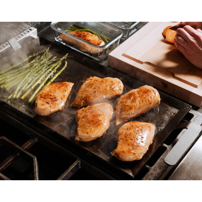 CARBON STEEL GRIDDLE (SEASONED)