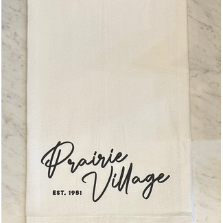 Prairie Village Est Tea Towel