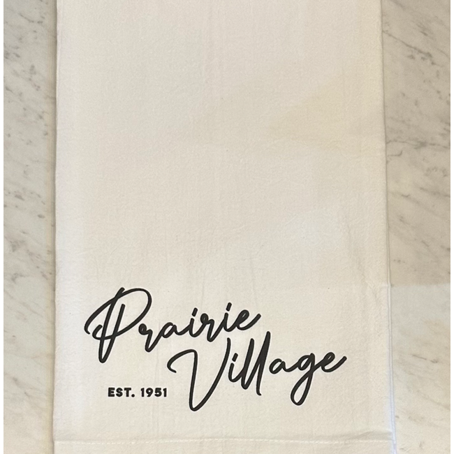 Prairie Village Est Tea Towel