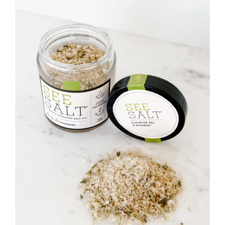 Fleur De Sel Sea Salt - Rosemary Lemon