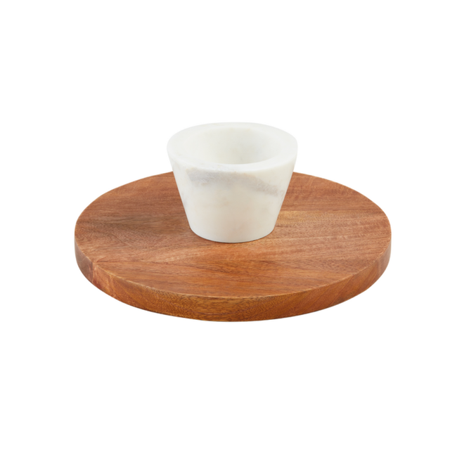 Reversible Chip & Dip Pedestal