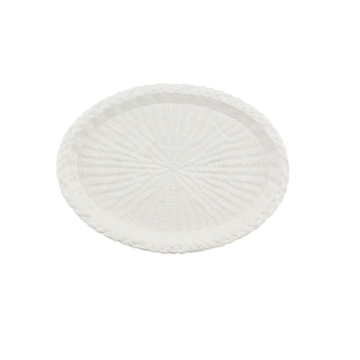 Woven Stoneware Platter