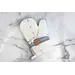 Oven Mitt Blue Stripe S/2