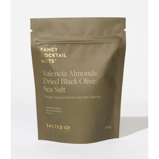 Valencia Almonds Black Olive Sea Salt