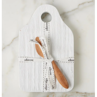 Small Dutch Cheese Board, White