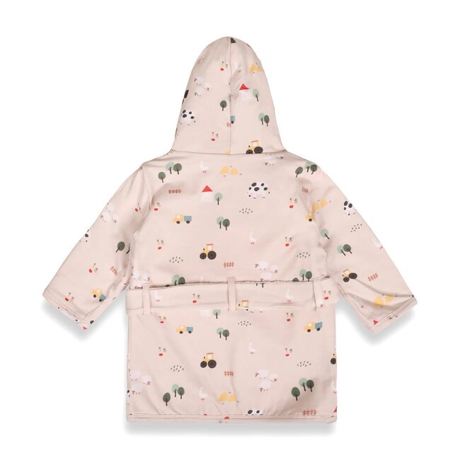 Farm Hooded Bathrobe 0-9M