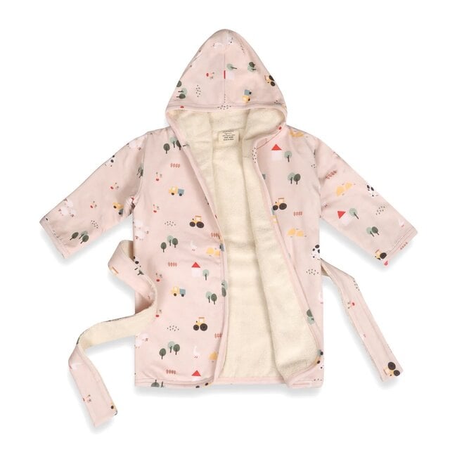 Farm Hooded Bathrobe 0-9M