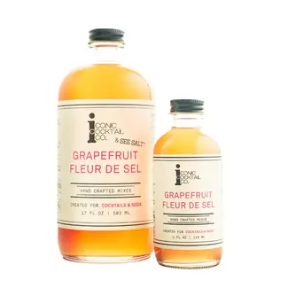 Iconic Cocktail Co. Grapefruit Fleur de Sel 17oz.