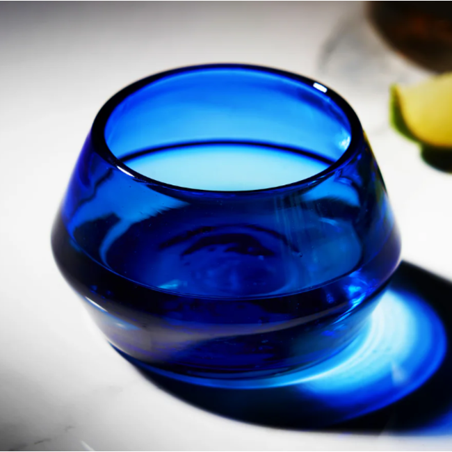 Tequila Copita Glass - Cobalt