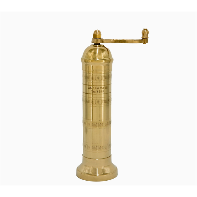 Brass Salt Mill 8"
