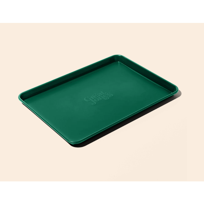 Non-stick quarter sheet pan Broccoli