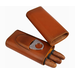 Leather Cigar Case - Brown