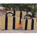 Structured Weave Basket - Black  Medium