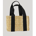 Structured Weave Basket - Black  Small
