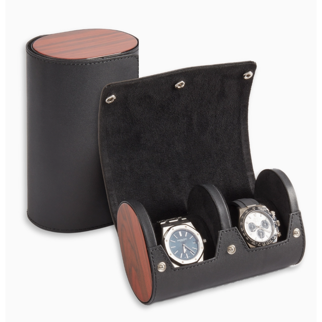 Radford Two Watch Case - Leather Black