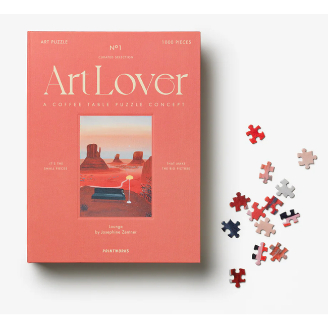 Art Lover Book Puzzle - Lounge