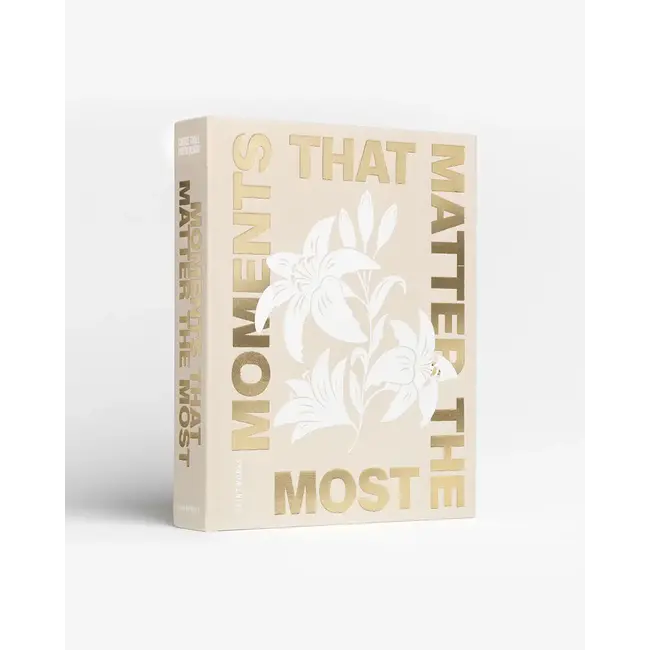 Moments that Matters the Most Photo Album