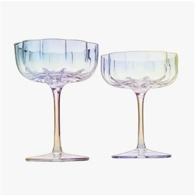 Flower Elegant Coupe - Iridescent