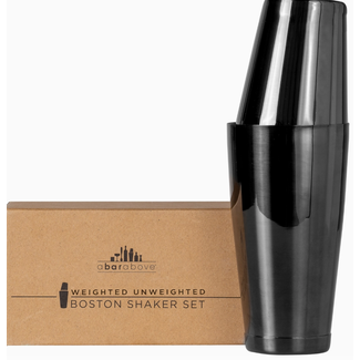 Boston Shaker weighted/unweighted - Black