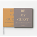 Guest Book - Beige Yellow